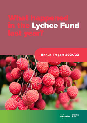 2021 22 Lychee Annual Report cover