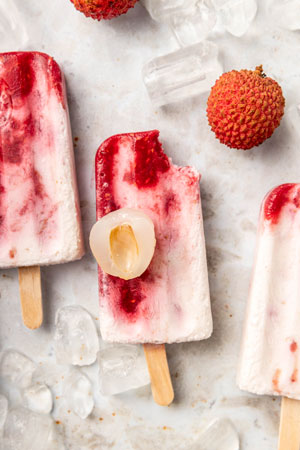 lychee popsicles